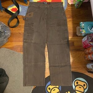 Wrangler Men's Dark Brown Cargo Pants